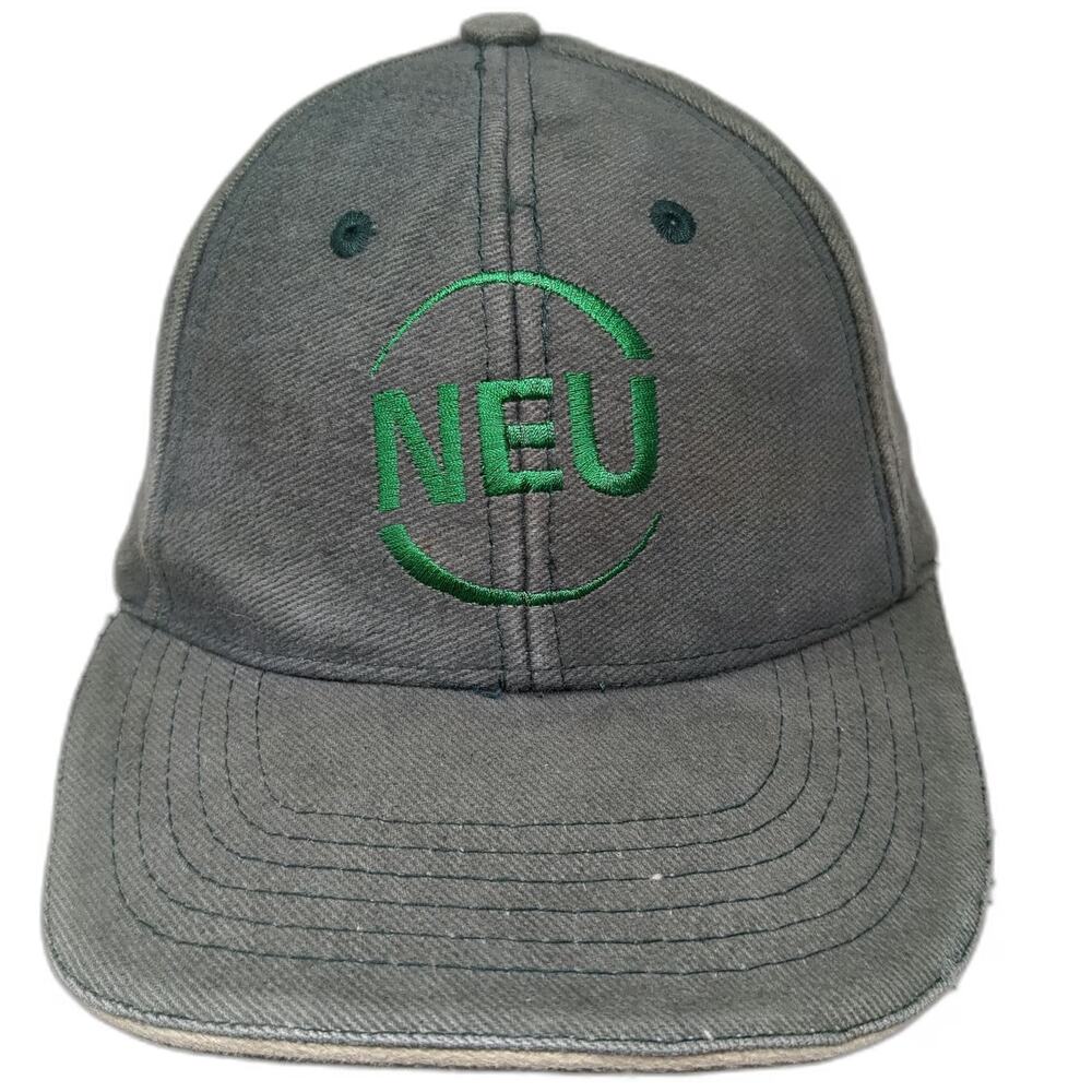 Atlantis Baseball Cap Green One Size Strapback NEU Embroidered Logo Hat Cotton
